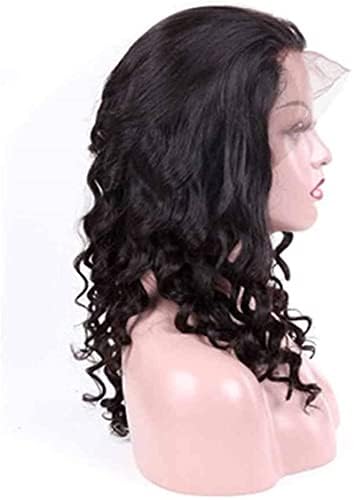 Cosplay Dantel Peruk Kadın Peruk Gerçek Peruk Seçimi Gerçek Saç Saç Doğal Siyah Esnek Yumuşak Kaygan Düğümlü Değil Saç Dökülmesi
