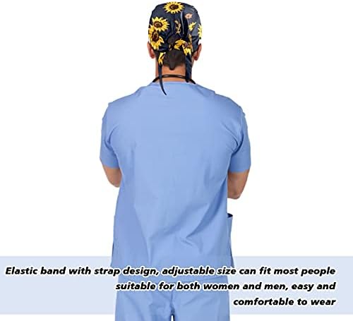 QHY Çalışma Düğmeleri ile Caps, ayarlanabilir Kravat Arka Kapak Saç Çalışma Şapka şapka ıçi bantı için Kadın Erkek Bir Boyut