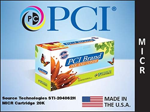 Kaynak Teknolojileri için PCI Marka Yeniden Üretilmiş Toner Kartuşu Değişimi STI - 204062H Tarama Özellikli MICR Toner 20K Verim