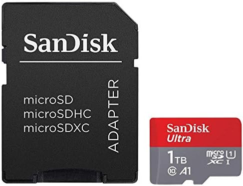 Alcatel 4050J için Ultra 1 TB microSDXC Çalışır Artı SanFlash ve SanDisk tarafından Doğrulanmış (A1/C10/U1/8 k / 120MBs)