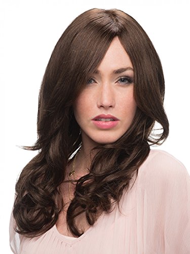 Liliana Peruk Remy İnsan Saç El Bağladılar Monofilament Üst Uzun Kıvırcık tarafından Estetica Peruk,R4