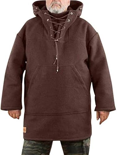 Kış erkek Eğlence Ceket, Erkek Yün Ağır Ceket, Kapüşonlu Sweatshirt S-5XL