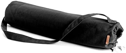 Tulipor Beyaz Papatya Yoga Mat Seti Kaymaz Taşıma Çantası ve Kayış ile 24 x 72 x 0.25