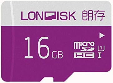 HD Video Oynatma için SD Adaptörlü LONDİSK 16GB Hafıza Kartı U1 Micro SD Kart (U1 16GB)