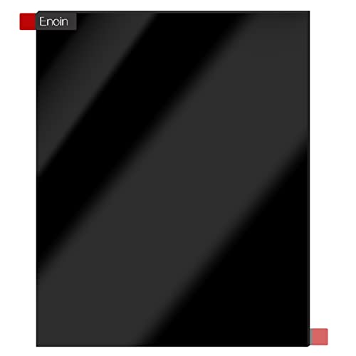 Enoin 1 Paket 12x16 İnç Siyah Olmayan Şeffaf Akrilik / Pleksiglas Levha 0.118 1/8 Kalın, plastik Levha Renkli Kurulu Paneli için