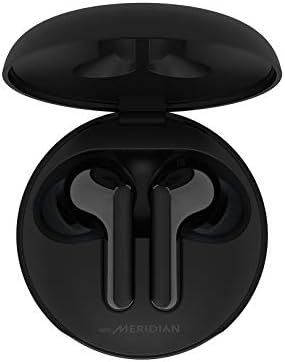 LG TONE Free FN4 - Meridyen Sesli Gerçek Kablosuz Bluetooth Kulaklıklar, Hipoalerjenik Tıbbi Sınıf Kulak jelleri, Sıkı oturuşlu