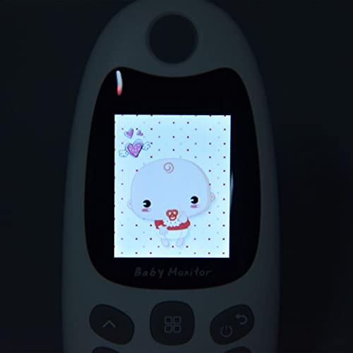 Akıllı Bebek Monitörü, Kızılötesi Gece İzleme Bebek Güvenliğini İzlemek için Kablosuz Dijital 720P HD Video Bebek Monitörü (2)