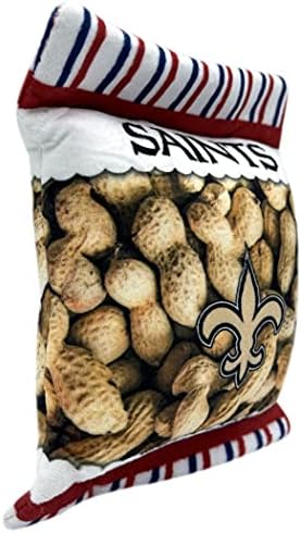 NFL New Orleans Saints Buruşuk GÜZEL Peluş Köpek ve KEDİ Squeak Oyuncak-Şirin Stadyum Fıstık Snack Peluş Oyuncak Köpekler ve