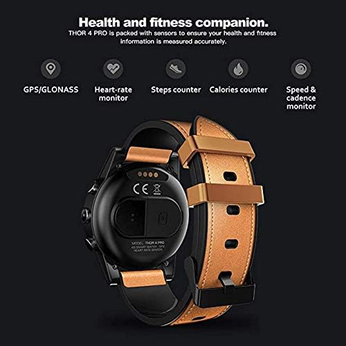 Hwhwxs Moda Bluetooth akıllı saat, 4 Pro Akıllı Saat İzle Spor spor Izci Pedometre Kan Basıncı Uyku Tracker