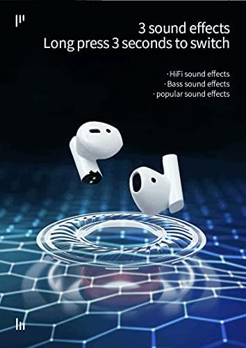 İ-Gadget Pro5 Gerçek kablosuz kulaklık Bluetooth 5.1 Kulaklık Kulak Stereo Kulaklık ile 30 H Çalma Süresi Dahili Mic ile Derin
