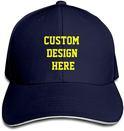 Özel Beyzbol Şapkası, Kişiselleştirilmiş Unisex güneş şapkası Ayarlanabilir Moda Hip-Hop Şapka Tasarım Kendi kamyon şoförü şapkası