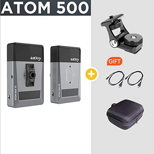 Vaxıs Atom 500 Kablosuz Video İletim Sistemi 1080 P 300 Ayaklar 5G Görüntü Verici ve Alıcı DSLR Kamera Gimbal Stabilizatörler