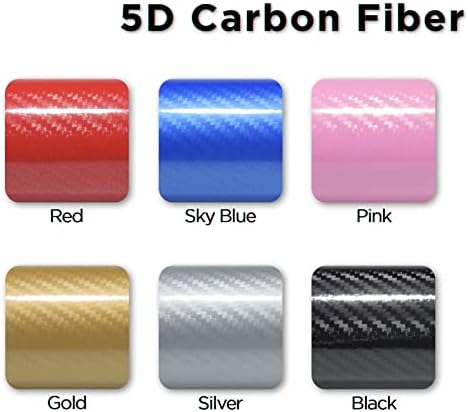60X 600 (5FTx50FT) 5D Karbon Fiber Kırmızı Parlak Vinil Wrap Sticker DIY Çıkartması Araba Oto Araç Film Levha Kabarcık Ücretsiz