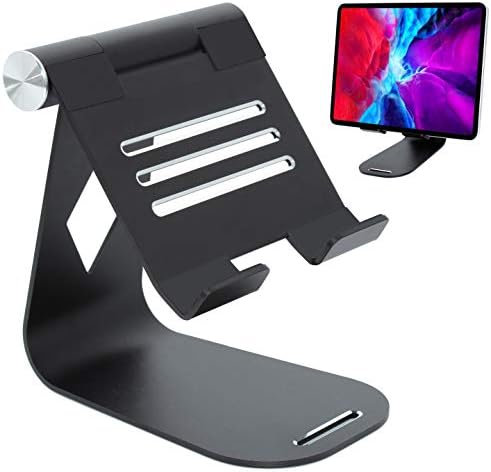 Tablet Standı Tutucu Ayarlanabilir - Meşe Savana iPad Standı ve Masa Tutacağı, Masaüstü Yuvası iPad Mini, iPad air, iPad Pro