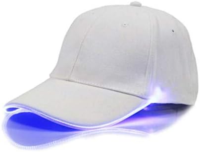 BCDlily LED ışıklı beyzbol şapkası Glow gece kulübü parti moda Hip-Hop spor Kap