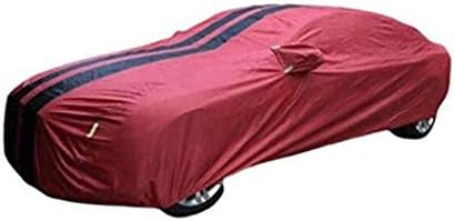 jsmhh Su Geçirmez Dört Mevsim Araba Jaguar ile Uyumlu Güneş Koruma araba kılıfı Dört Mevsim Evrensel Branda,Kırmızı,FTYPE (Renk: