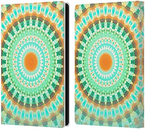 Kafa Durumda Tasarımları Resmi Lisanslı Monika Strigel Aztek Mandala Deri Kitap cüzdan Kılıf Kapak ile Uyumlu Kindle Paperwhite