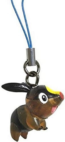Pokemon Siyah & Beyaz Telefon Charm Şekil-1.5 Pokabu / Tepig (Şeffaf Versiyonu)