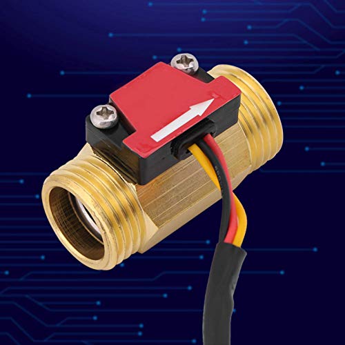 LANTRO JS-G1/ 2 Erkek Konu Manyetik Su akış Sensörü Anahtarı Pirinç Hall Etkisi Debimetre Sıvı Metre sayaç metre için Nemlendirici