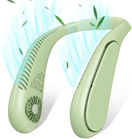 zelaxy Taşınabilir Boyun Fan, USB Kişisel Eller Serbest Fan, Moda Sprots Fan, şarj Edilebilir Kulaklık Tasarım Soğutma Asılı