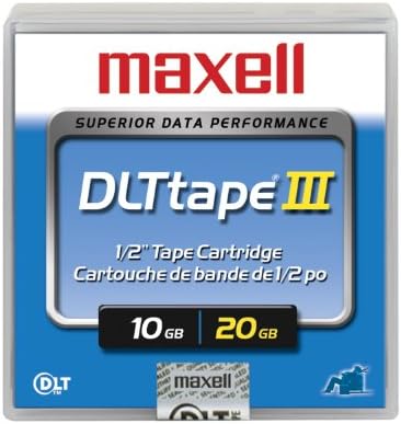 Maxell DLT III 10 / 20GB Biçimlendirilmemiş Veri Kartuşu (1'li Paket)