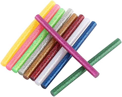 10 pcs Tutkal çubukları, 7mm x 100mm Mix Renk Sıcak eriyik çubuk tutkal Yapıştırıcı çubukları için DIY Sanat Zanaat, Sızdırmazlık