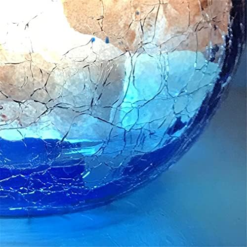UXZDX Kristal Tuz Lambası Buz ve Yangın Tuz Lambası Doğal Himalaya Kısılabilir Gece Lambası Yatak Odası Başucu Dekorasyon Uyku
