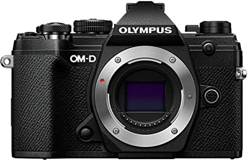 OM-D E - M5 Mark III 20.4 Megapiksel Aynasız fotoğraf Makinesi Gövdesi Sadece-Siyah