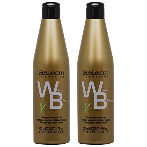 Salerm Beyaz Saç Şampuanı 16.8 oz 2'li Paket