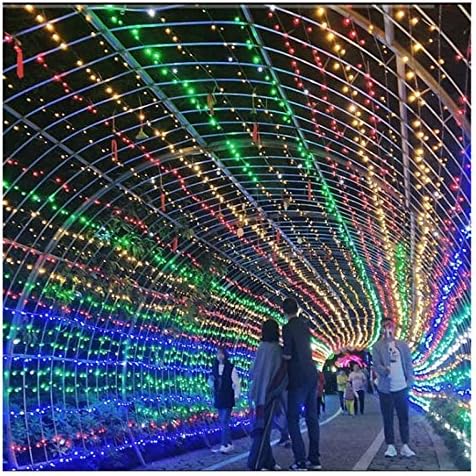 LIUPENGWEI açık peri dize ışıklar 10 M 100 LED ile 8 modları dalga halat ışıkları saçağı perde ışık, su geçirmez festivali aydınlatma