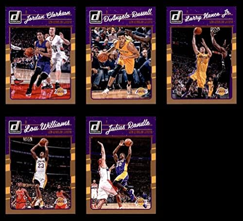 -17 Donruss Los Angeles Lakers Takım Seti Los Angeles Lakers (Set) NM / MT Lakers