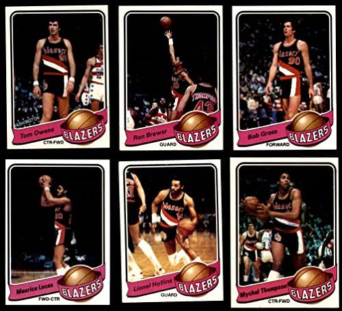 1979-80 Topps Portland Trail Blazers Takım Seti Portland Trail Blazers (Set) EX + Trail Blazers