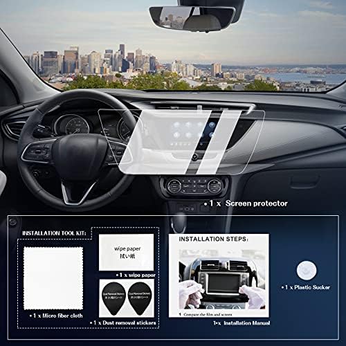 BIXUAN Encore Aksesuarları Araba GPS Ekran Koruyucu Folyo ıçin 2020 2021 2022 Encore GX Navigasyon Ekran Dokunmatik Ekran 9 H