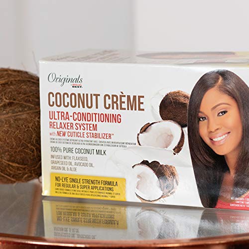 Afrika'nın En İyi Coconut Creme Ultra-Conditioning Relaxer Sistemi tarafından Jackie Teyze'nin Orijinalleri (1-295-01-0400)