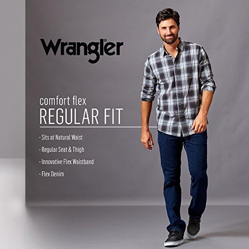 Wrangler Authentics Erkek Düzenli Fit Comfort Flex Bel Jean