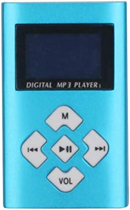 Anbella 1.1 LCD Ekran Mini Klip MP3 Müzik Çalar TF Kart Yuvası USB MP3 Çalarlar + Kulaklık
