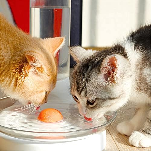 FEGOCLT Kediler su sebili Kediler Malzemeleri Takılı Anti-Rollover Otomatik Su Ikmal Kediler Içme Suyu