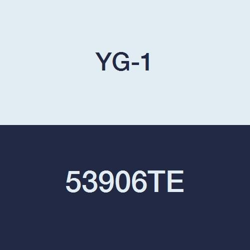 YG-1 53906TE Karbür Bilyalı Burun Frezesi, 4 Flüt, Ekstra Uzun Uzunluk, YG: Tylon E Finish, 6 Uzunluk, 1
