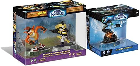 Thumpin ' Whumpa Adaları Skylanders Imaginators 3 Karakter Paketi-Crash Bandicoot, Dr. Neo Crotex ve Master Tıdepool
