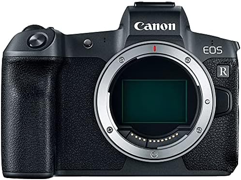 Canon EOS R Aynasız dijital kamera 30.3 MP Tam Çerçeve ile RF24-105mm + EF75-300mm Daul Lens + Montaj Adaptörü + SanDisk 64 GB
