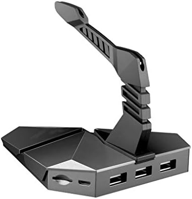 GYZCZX led ışık 3-Port Bungee USB Hub Splitter SD kart okuyucu Fare kelepçe USB 2.0 Veri Oyun HUB