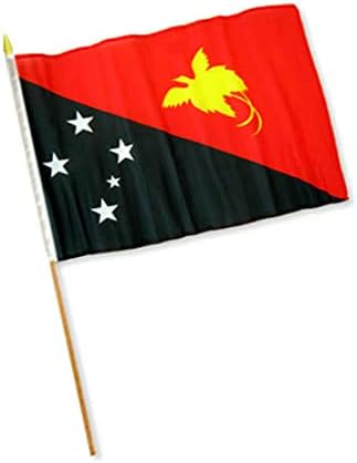 Yeni 12x18 12x 18 Papua Gine Sopa Bayrağı ahşap personel Duvar Masası Parti Kapalı Açık Tüm Hava Afiş Bayrağı TR12743WI