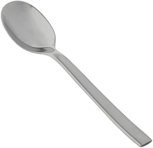 Alessi Ovale Ayna Cilalı Kahve Kaşıkları 18/10 Paslanmaz Çelik (6'lı Set), Gümüş