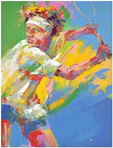Gustavo Kuerten ABD Açık Orijinal Sanat Eseri-İmzalı Tenis Fotoğrafları