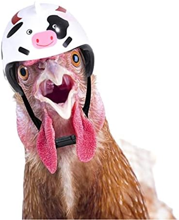 YUNAİYİ Tavuk Kafa Koruma Kask Yaratıcı Papağan Tavuk Ördek Kaz Kafa Korumak Şapka Hafif Ayarlanabilir Küçük Kümes Hayvan Şapkalar