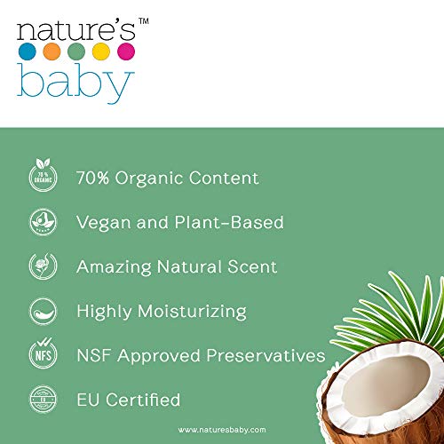 Doğanın Bebek Şampuanı / Yüz / Vücut Yıkama - pH Nötr ve Yırtılmaz-Sorunlu ve Hassas Ciltler için Formüle Edilmiştir-Sülfat veya