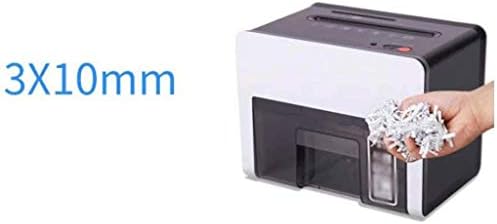 ZHGYD Mini Elektrikli Parçalayıcı, Çok Fonksiyonlu Yok, Masaüstü Mikro-Kesim Kağıt Parçalayıcı, 4-Sheet Katlanmış Mektup Boyutu