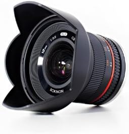 Rokinon 12mm F2.0 NCS CS Ultra Geniş Açı Lens için Fuji X Dağı Dijital Kameralar (Siyah) (RK12M-FX) - Sabit