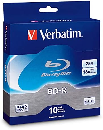 Verbatim BD-R 25GB 16X Blu-ray Kaydedilebilir Ortam Diski-10 Paket İş Mili-97238