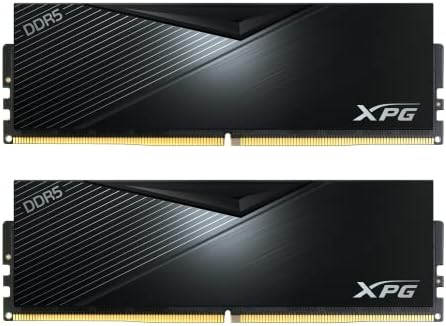 XPG Lancer DDR5 5200 MHz 32 GB (2x16 Gb) CL38-38-38 UDIMM 288-Pins Masaüstü SDRAM Bellek RAM Kiti (AX5U5200C3816G-DCLABK)